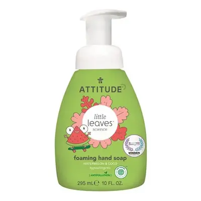 Dětské pěnivé mýdlo na ruce ATTITUDE Little leaves s vůní melounu a kokosu 295ml