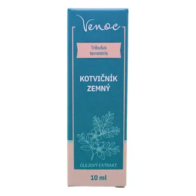 Kotvičník zemní - Olejový extrakt, bezalkoholová tinktura Venoc 10ml