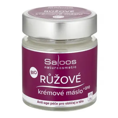 Krémové máslo Růžové BIO SALOOS Naturcosmetics 110 ml