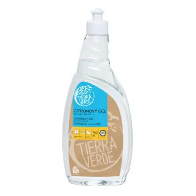 Citronový gel na vodní kámen (láhev) Tierra Verde 750ml