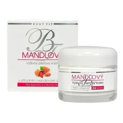 Mandlový výživující pleťový krém Body Tip 50ml