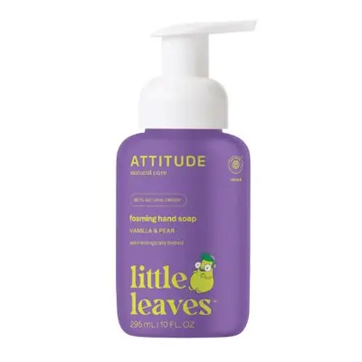 Dětské pěnivé mýdlo na ruce ATTITUDE Little leaves s vůní vanilky a hrušky 295ml