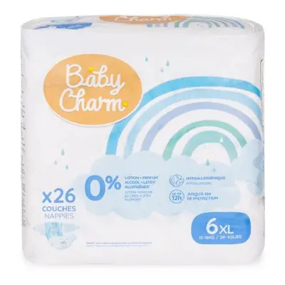 Dětské pleny Super Dry Flex XL 13-18 kg BabyCharm 26ks