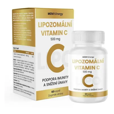 Lipozomální Vitamin C 500 mg MOVit Energy 60 kapslí