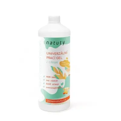 Univerzální prací gel citron Natuty 1000g