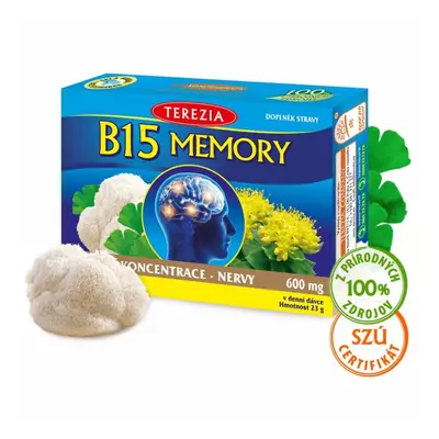 Vitamin B15 paměť TEREZIA 60 kapslí