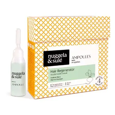 Ampule na regeneraci vlasů - měsíční kúra Nuggela & Sulé 4x10 ml