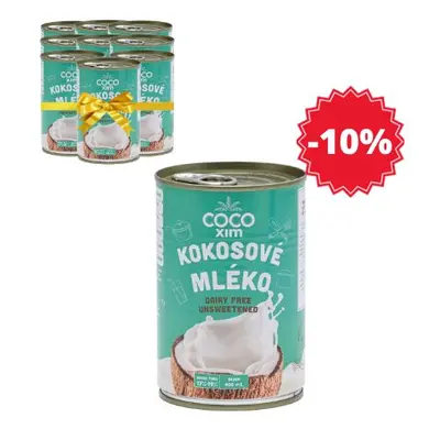 XL balení - Kokosové mléko na vaření 17-19% COCOXIM 12x400 ml