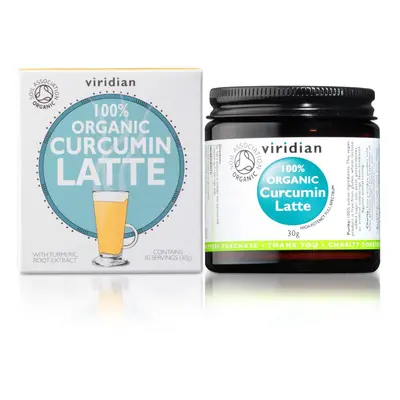 Kurkuminové Latte Organic Viridian 30g