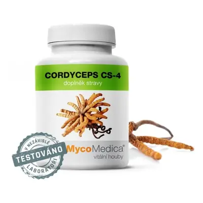 Cordyceps v optimální koncentraci MycoMedica 90 rostlinných kapslí