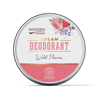 Přírodní krémový deodorant "Wild flowers" Wooden Spoon 60 ml