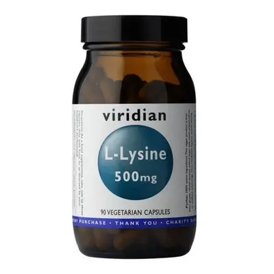 L-Lysine 500 mg Viridian 90 kapslí