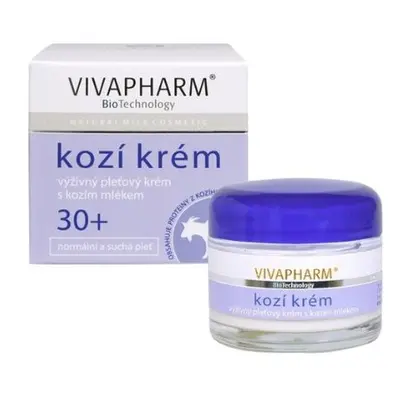 Kozí výživný pleťový krém Vivapharm 50ml