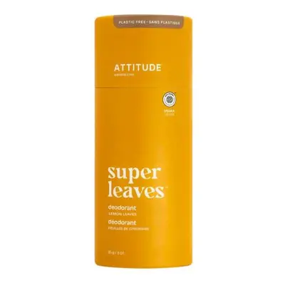 Přírodní tuhý deodorant ATTITUDE Super leaves - citrusové listy 85g