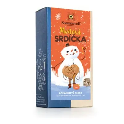 Medová srdíčka - bezlepkové sušenky Sonnentor 100g