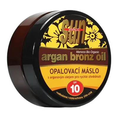 Máslo s arganovým olejem pro rychlé zhnědnutí SPF10 VIVACO 200 ml