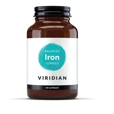 Komplex železa s vitamíny Iron Complex Viridian 90 kapslí