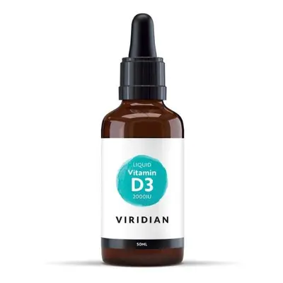 Tekutý vitamín D3 2000IU Viridian 50ml