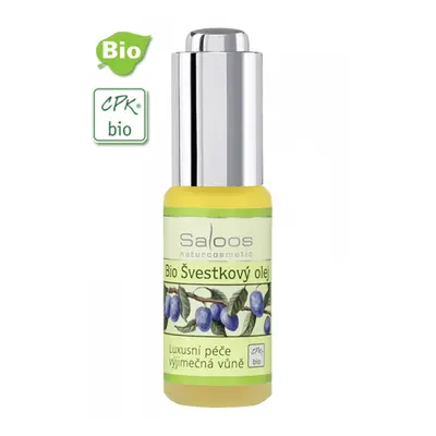 Švestkový olej BIO SALOOS Naturcomestics 20 ml