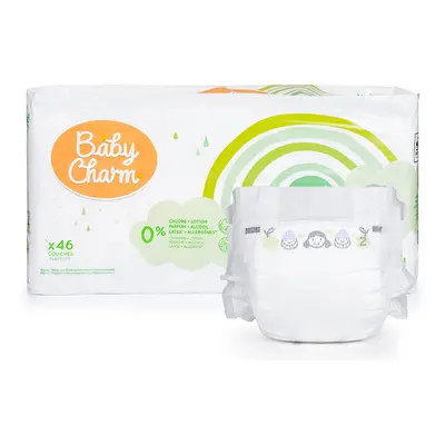 Plenky Baby Charm Super Dry Flex vel. 2 Mini, 3-6 kg, 46 ks