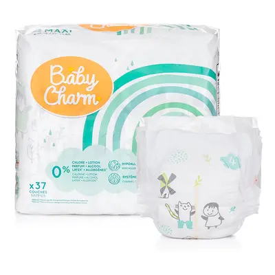 Baby Charm Super Dry Flex vel. 4 Maxi, 7 – 14 kg, 37 ks