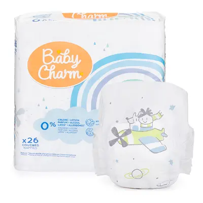 Plenky Baby Charm Super Dry Flex vel. 6 XL, 13-18 kg, 26 ks