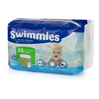 Swimmies XS 4 - 9 kg, 13 ks