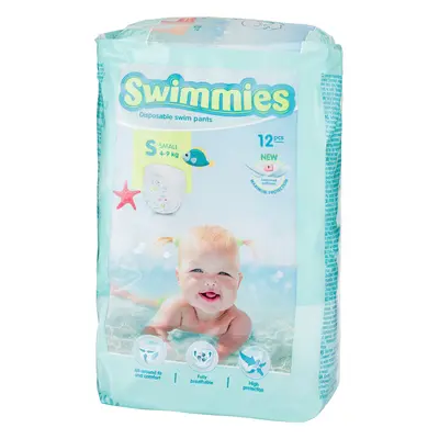 Swimmies S 4-9 kg, 12 ks