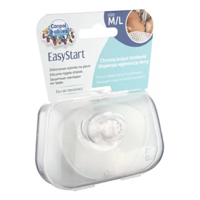 Canpol babies Chránič prsní bradavky EasyStart univerzální M/L 2 ks