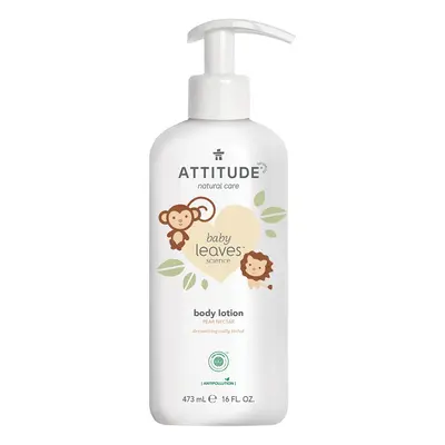 Dětské tělové mléko ATTITUDE Baby leaves s vůní hruškové šťávy 473 ml