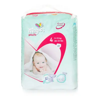 Kalhotkové plenky Magics vel.4 Maxi 9-15 kg, 22 ks