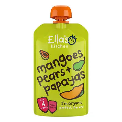 Ella's Kitchen BIO Mango, hruška a papája (120 g)