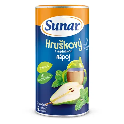 Sunar rozpustný nápoj 200g - Hruškový s meduňkou