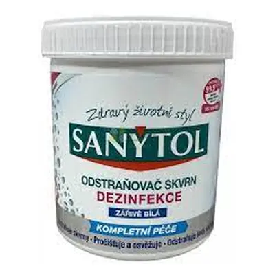 Sanytol - Dezinfekční odstraňovač skvrn – Zářivě bílá 450g