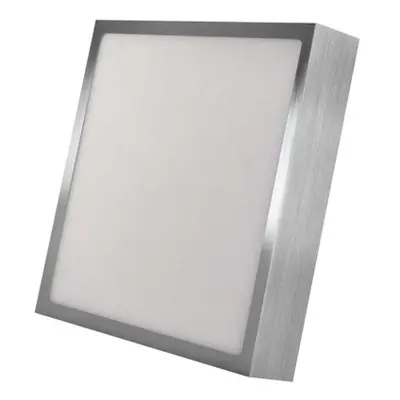 LED svítidlo NEXXO broušený nikl, 22,5 x 22,5 cm, 21 W, teplá/neutrální bílá