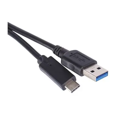 EMOS SM7021 USB kabel 3.0 A/M - USB 3.1 C/M 1m černý, Quick