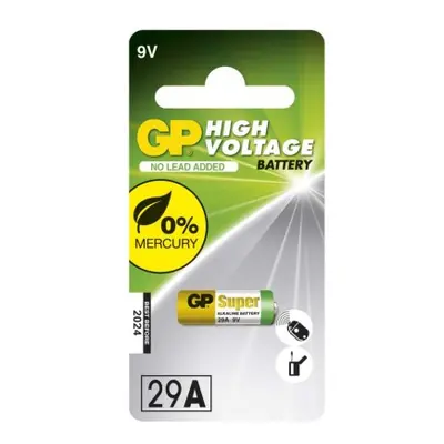 GP Alkalická speciální baterie 29AF (A32, L822) 9 V, 1 ks