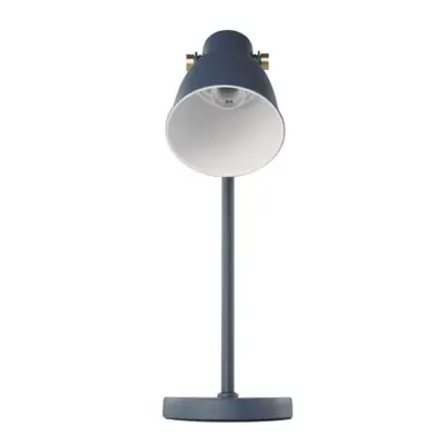 EMOS Z7621BL Stolní lampa JULIAN na žárovku E27, modrá