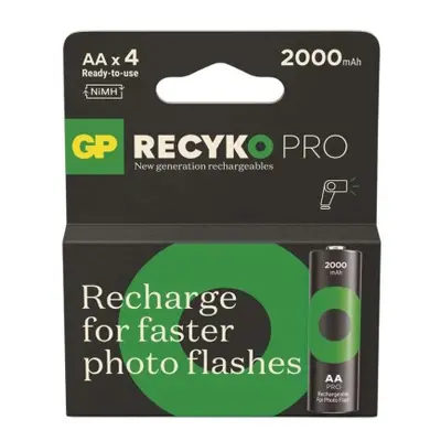 GP ReCyko Pro Photo Flash AA (HR6), 4 ks 1032224201