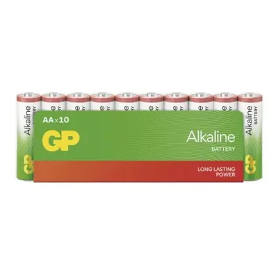 Alkalická baterie GP Alkaline AA (LR6), 10 ks