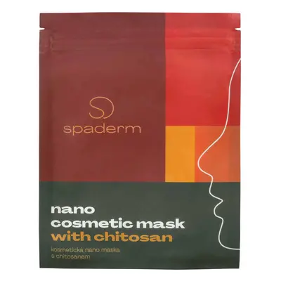 Spaderm nano cosmetic mask with chitosan, kosmetická nano maska s chitosanem, 1 ks