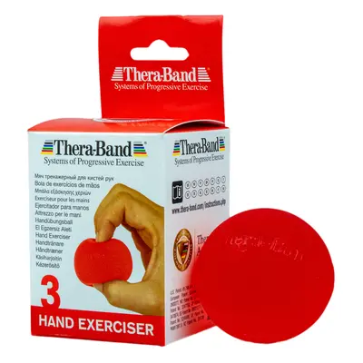 Thera-Band Hand Exerciser - posilovač rukou gelová kulička, červená - měkká