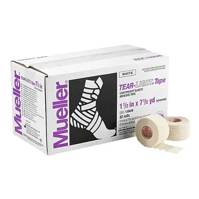 Mueller Tear-Light Tape, Bílá Barva a délka: Bílá 7,6 cm x 6,8 m