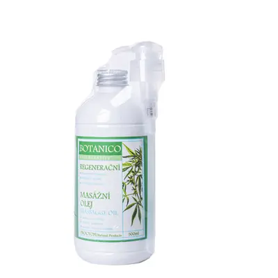 Botanico masážní olej Konopný se solí z Mrtvého moře - 500ml