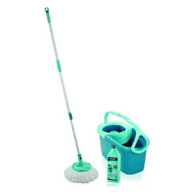 Leifheit Set Rotation Disc Mop Ergo + ZDARMA Čistič na silně znečištěné podlahy 1l 55414