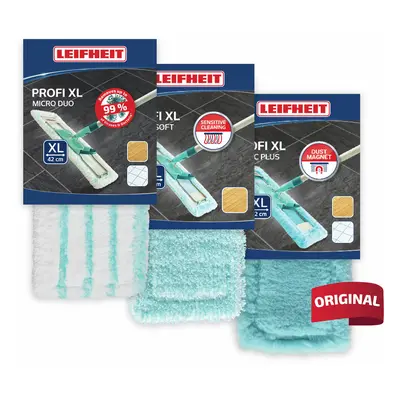 Set 3 návleků na mop Profi XL - Micro Duo + Super Soft + Static Plus