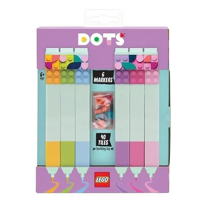 LEGO DOTS Fixy, mix barev - 6 ks