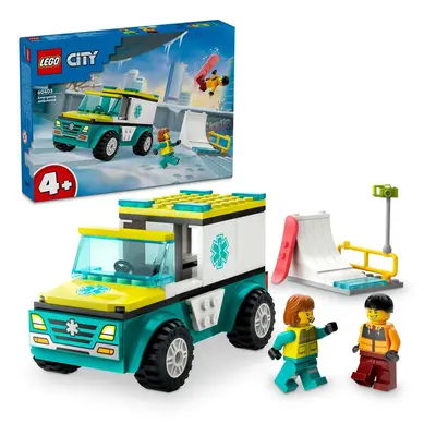 LEGO LEGO® City 60403 Sanitka a snowboardista