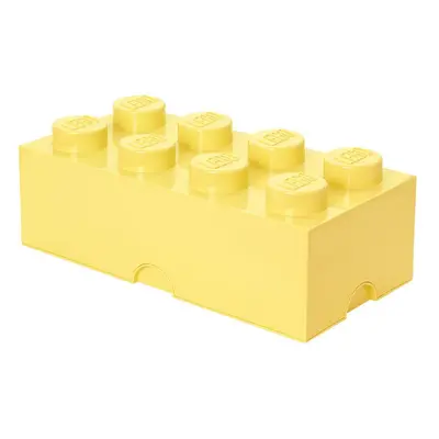 LEGO úložný box 8 - světle žlutá