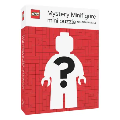 DVĚDĚTI Chronicle Books Puzzle LEGO® Tajemná minifigurka Červená edice 126 dílků